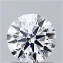 Lab Grown Diamond 1.04 Carats, Round with Ideal Cut, D Color, VVS2 Clarity and Certified by IGI