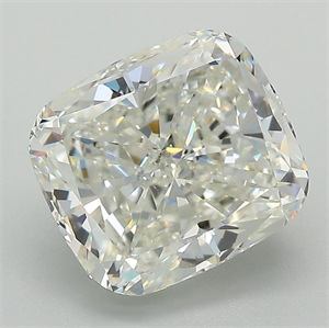 Picture of Natural Diamond 4.01 Carats, Cushion with  Cut, J Color, SI1 Clarity and Certified by GIA