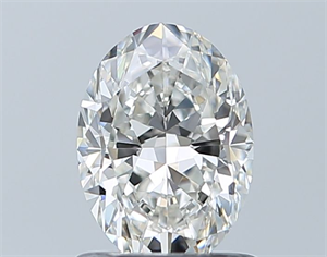 Picture of Natural Diamond 0.90 Carats, Oval with  Cut, H Color, VS1 Clarity and Certified by GIA