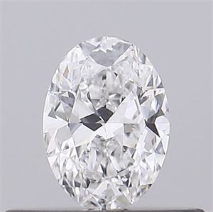 Picture of Natural Diamond 0.30 Carats, Oval with  Cut, E Color, SI1 Clarity and Certified by GIA