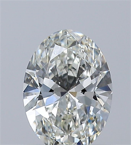 Picture of Natural Diamond 0.50 Carats, Oval with  Cut, I Color, VVS2 Clarity and Certified by GIA