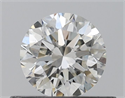 Natural Diamond 0.43 Carats, Round with Excellent Cut, H Color, VS2 Clarity and Certified by IGI
