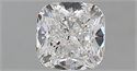Diamante Natural 0.80 quilates, Del cojín , Color E, claridad VS1 y certificado GIA