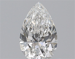 Picture of Natural Diamond 0.50 Carats, Pear with  Cut, F Color, VS1 Clarity and Certified by GIA
