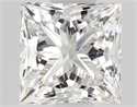 Natural Diamond 0.50 Carats, Princess with  Cut, G Color, VS1 Clarity and Certified by GIA