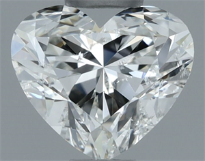 Picture of Natural Diamond 0.50 Carats, Heart with  Cut, G Color, SI1 Clarity and Certified by IGI