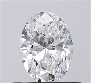 Foto Diamante Natural 0.50 quilates, Ovalado , Color E, claridad SI1 y certificado GIA de