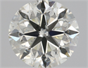 Natural Diamond 0.81 Carats, Round with Very Good Cut, K Color, SI2 Clarity and Certified by GIA