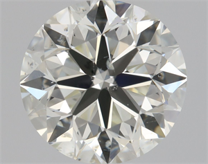 Picture of Natural Diamond 0.81 Carats, Round with Very Good Cut, K Color, SI2 Clarity and Certified by GIA