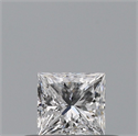 Diamante Natural 0.28 quilates, Princesa , Color D, claridad VVS2 y certificado GIA