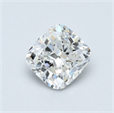 Natural Diamond 0.70 Carats, Cushion with  Cut, F Color, SI1 Clarity and Certified by GIA