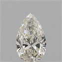 Diamante Natural 0.60 quilates, De pera , Color J, claridad VVS1 y certificado GIA