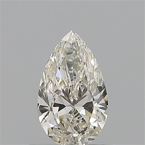 Foto Diamante Natural 0.60 quilates, De pera , Color J, claridad VVS1 y certificado GIA de
