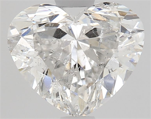 Picture of Natural Diamond 1.52 Carats, Heart with  Cut, E Color, SI2 Clarity and Certified by HRD
