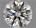 Diamante Natural 0.81 quilates, Redondo , Color H, claridad VVS1 y certificado GIA