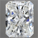 Natural Diamond 1.30 Carats, Radiant with  Cut, I Color, VVS2 Clarity and Certified by GIA