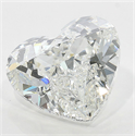 Natural Diamond 5.01 Carats, Heart with  Cut, H Color, VS2 Clarity and Certified by GIA