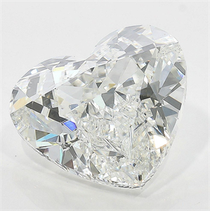 Picture of Natural Diamond 5.01 Carats, Heart with  Cut, H Color, VS2 Clarity and Certified by GIA
