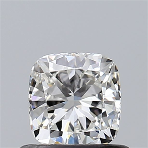 Picture of Natural Diamond 0.51 Carats, Cushion with  Cut, F Color, VS2 Clarity and Certified by GIA
