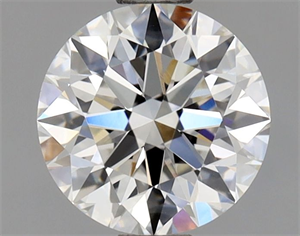 Picture of Natural Diamond 0.90 Carats, Round with Excellent Cut, G Color, IF Clarity and Certified by GIA