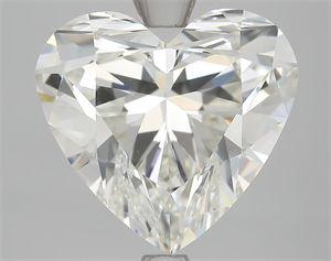 Picture of Natural Diamond 5.03 Carats, Heart with  Cut, H Color, VS1 Clarity and Certified by HRD