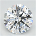 Del inventario de diamantes de laboratorio, 2.48 quilates, Redondo , Color D, claridad IF y certificado IGI