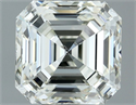 Natural Diamond 1.02 Carats, Asscher with  Cut, I Color, SI1 Clarity and Certified by IGI