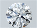 Natural Diamond 1.00 Carats, Round with Very Good Cut, D Color, SI1 Clarity and Certified by GIA