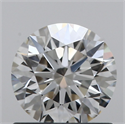Natural Diamond 0.71 Carats, Round with Excellent Cut, J Color, VVS1 Clarity and Certified by GIA