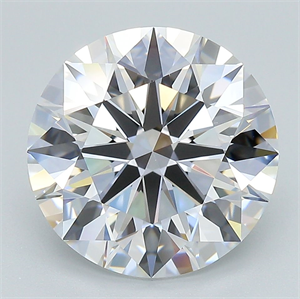 Picture of Lab Grown Diamond 5.42 Carats, Round with Excellent Cut, D Color, VS1 Clarity and Certified by GIA