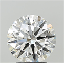 Lab Grown Diamond 3.10 Carats, Round with Ideal Cut, F Color, VVS1 Clarity and Certified by IGI