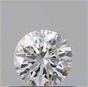 Diamante Natural 0.45 quilates, Redondo , Color F, claridad VVS1 y certificado GIA