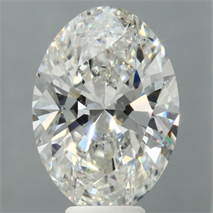 Picture of Natural Diamond 7.01 Carats, Oval with  Cut, H Color, VS2 Clarity and Certified by GIA