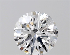 Picture of Lab Grown Diamond 1.09 Carats, Round with Ideal Cut, D Color, VS1 Clarity and Certified by IGI