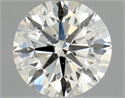 Diamante Natural 0.40 quilates, Redondo , Color J, claridad SI2 y certificado GIA
