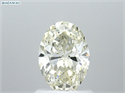 Diamante Natural 1.07 quilates, Ovalado , Color L, claridad I1 y certificado GIA