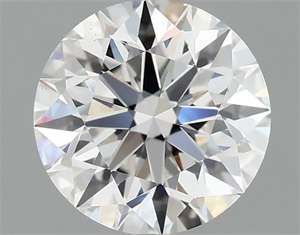 Picture of Lab Grown Diamond 1.42 Carats, Round with Excellent Cut, E Color, VS1 Clarity and Certified by IGI