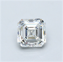 Natural Diamond 3.51 Carats, Asscher with  Cut, G Color, VS1 Clarity and Certified by GIA