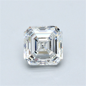 Picture of Natural Diamond 3.51 Carats, Asscher with  Cut, G Color, VS1 Clarity and Certified by GIA