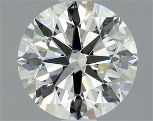 Foto Diamante Natural 1.12 quilates, Redondo , Color J, claridad SI1 y certificado GIA de