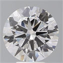 Lab Grown Diamond 5.53 Carats, Round with Ideal Cut, E Color, VS1 Clarity and Certified by IGI