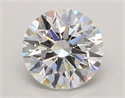 Del inventario de diamantes de laboratorio, 2.05 quilates, Redondo , Color E, claridad VVS2 y certificado IGI