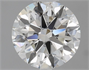 Diamante Natural 1.70 quilates, Redondo , Color I, claridad VVS2 y certificado GIA