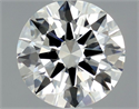 Diamante Natural 0.83 quilates, Redondo , Color J, claridad VVS1 y certificado GIA