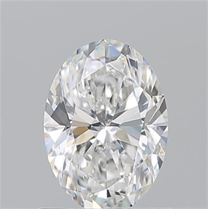 Picture of Natural Diamond 1.01 Carats, Oval with  Cut, F Color, SI1 Clarity and Certified by GIA