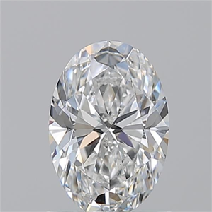 Picture of Natural Diamond 1.01 Carats, Oval with  Cut, E Color, VS2 Clarity and Certified by GIA