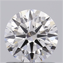 Del inventario de diamantes de laboratorio, 0.72 quilates, Redondo , Color D, claridad IF y certificado IGI