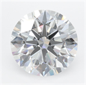 Del inventario de diamantes de laboratorio, 3.09 quilates, Redondo , Color D, claridad IF y certificado IGI