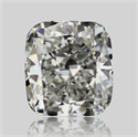 Natural Diamond 0.50 Carats, Cushion with  Cut, H Color, VVS2 Clarity and Certified by GIA
