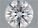 Natural Diamond 0.90 Carats, Round with Excellent Cut, D Color, SI1 Clarity and Certified by GIA
